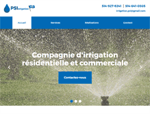Tablet Screenshot of irrigationpsi.com